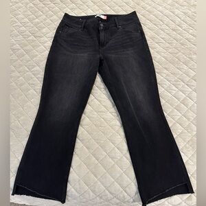 Cabi Distressed Black Jean